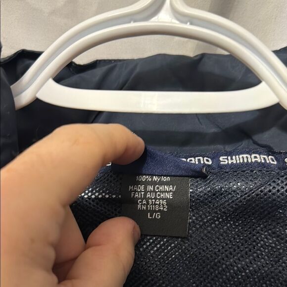 Shimano Navy Jacket size Large - Picture 3 of 5